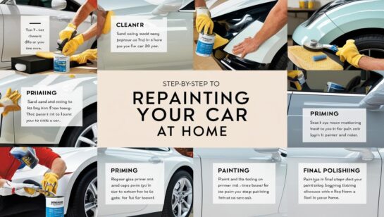 A Step-by-Step Guide to Repainting Your Car at Home