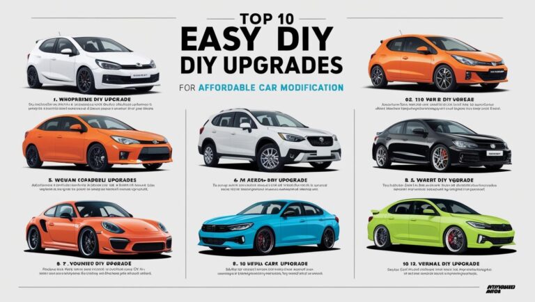 Affordable Car Mods: Top 10 Easy DIY Upgrades