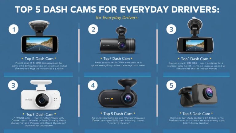 Best 5 Dash Cams for Everyday Drivers in 2023