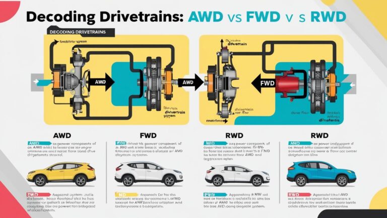 Decoding Drivetrains: AWD vs FWD vs RWD Explained