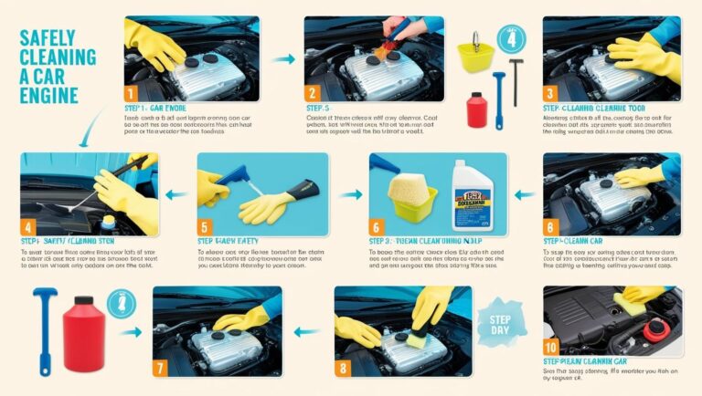 Safely Cleaning Your Car Engine: A Step-by-Step Guide