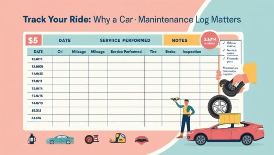 Track Your Ride: Why a Car Maintenance Log Matters