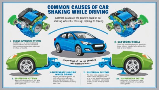 Why Your Car Shakes While Driving: Common Causes